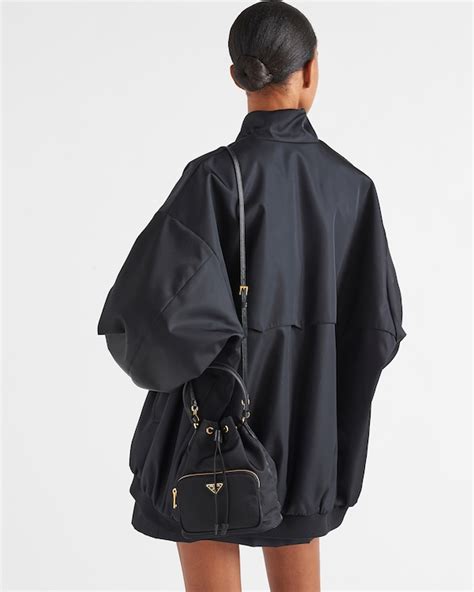 prada robot bucket bag|Prada duet re nylon bag.